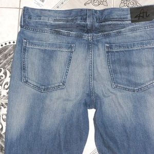 Icon Men's Slim Studded Denim Cutoff Shorts 34 NEW